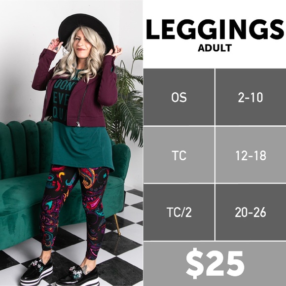 Lularoe Leggings - Picture 2 of 2
